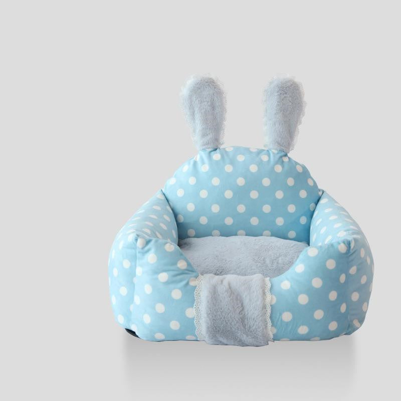 Washable Dog Bed with Removable Cushion – Universal Pet Bed for Dogs & Cats