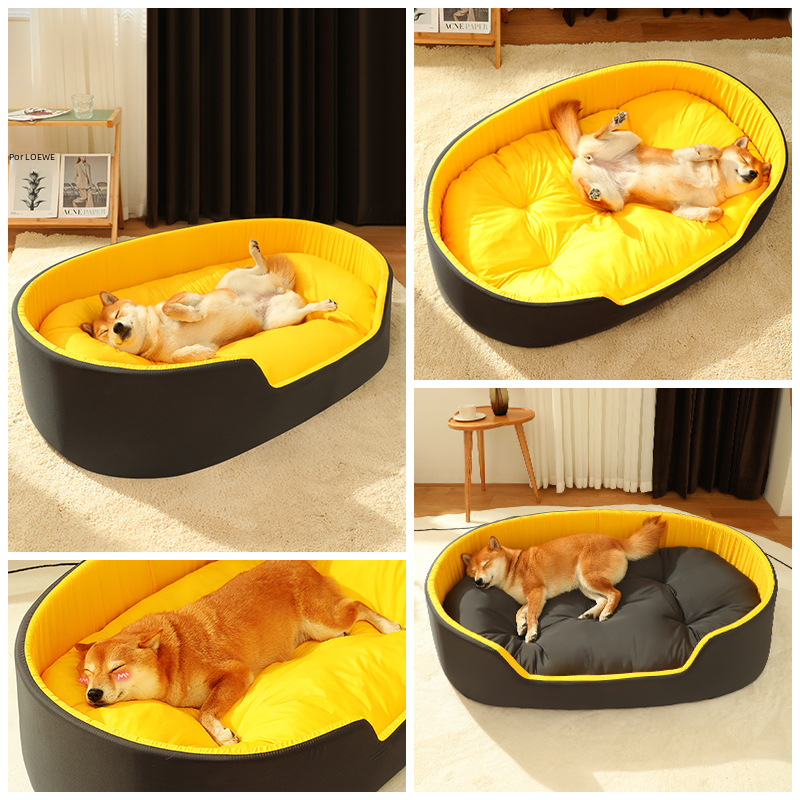 Washable Dog Bed with Removable Cover | Soft Pet Bed for Dogs