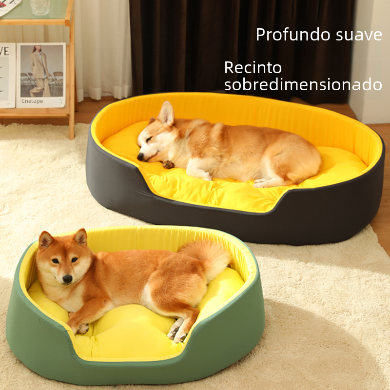Washable Dog Bed with Removable Cover | Soft Pet Bed for Dogs
